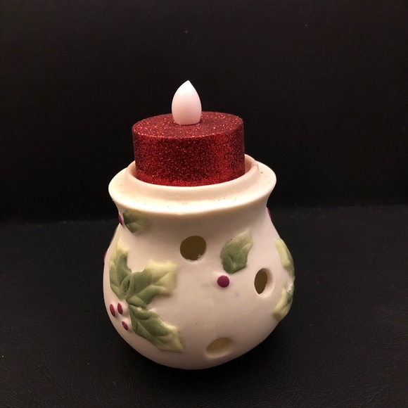 Ceramic Tea Light Candle Holder - Picture 3 of 4